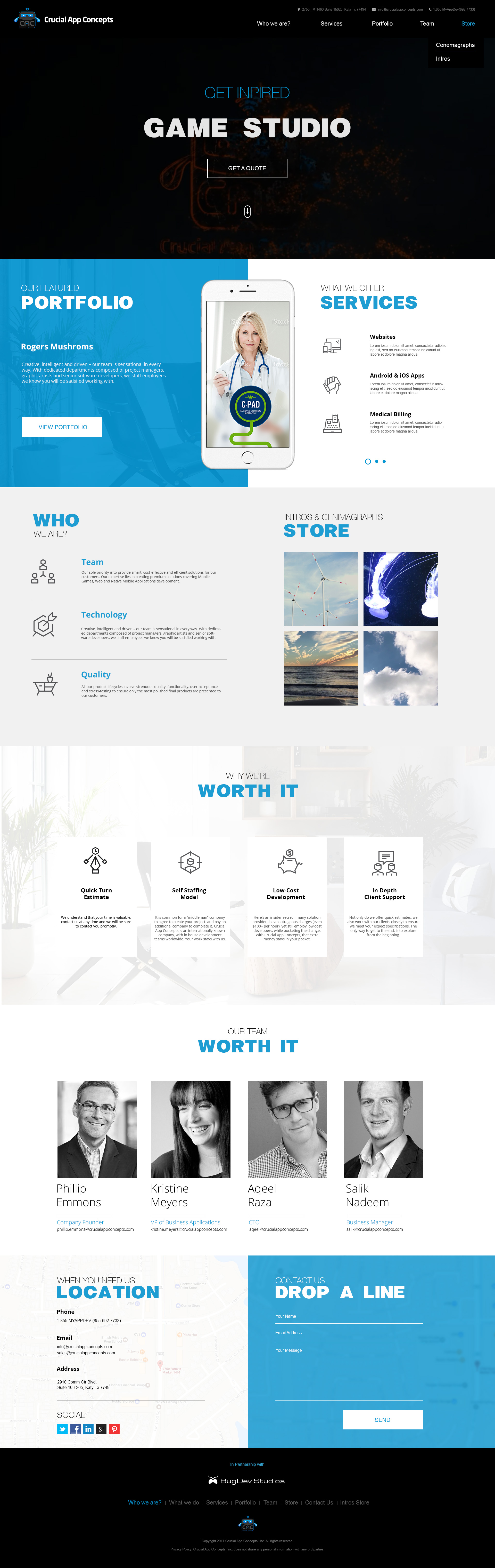 Crucial App Concepts interface and responsive screen layouts